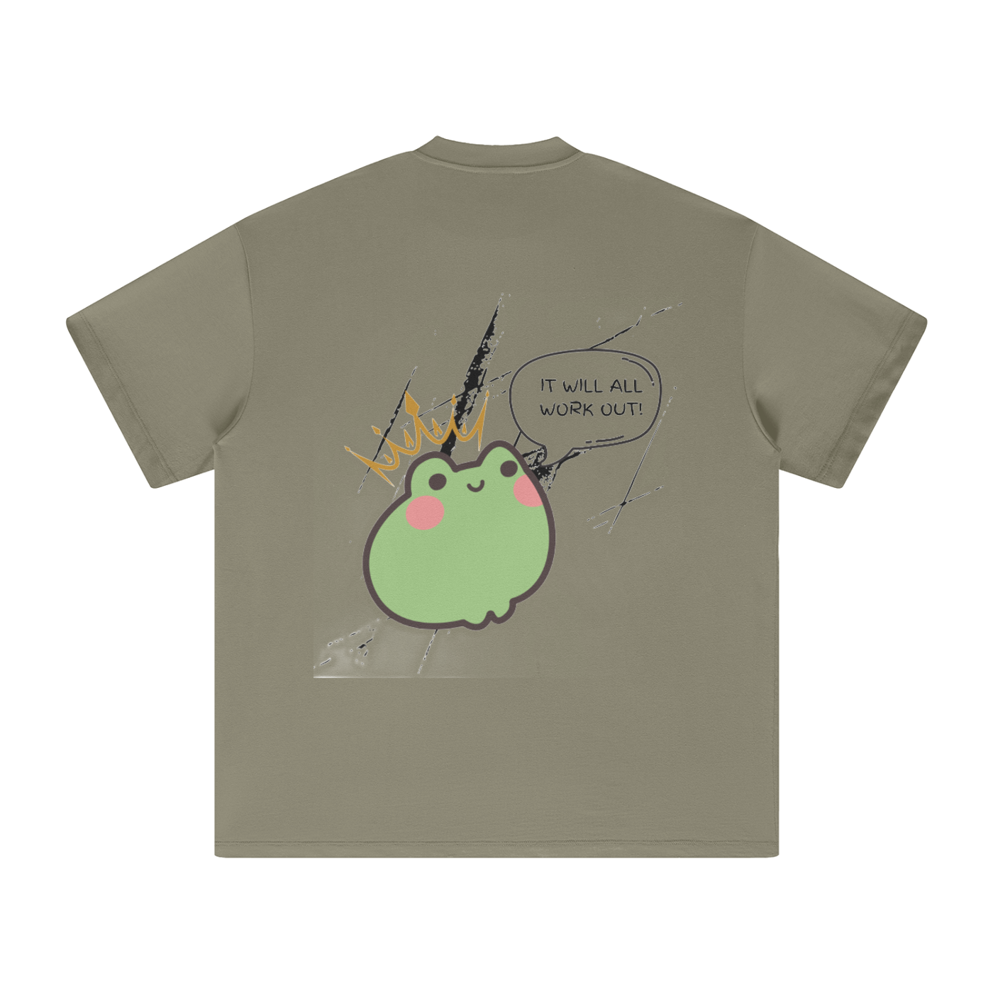 Heavyweight Earth Tone FOG T-Shirt - 305GSM
